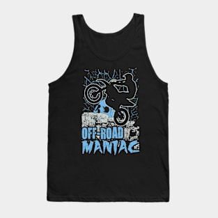 MOTOCROSS OFFROAD MANIAC Tank Top